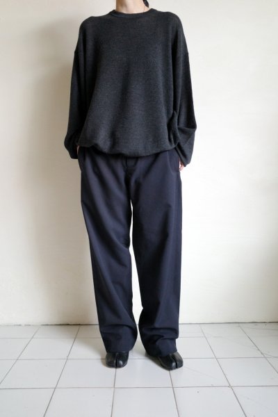 画像11: FOLL       wool poly everyday trouser・dark navy