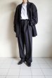 画像15: FOLL       wool paper relax pants・dark navy