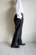 画像13: FOLL       wool paper relax pants・dark navy