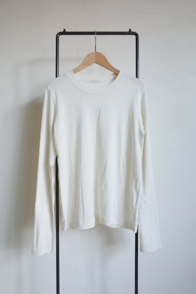 画像4: phebus       30%OFF LAYERED T-SHIRTS・CHARCOAL×IVORY S1