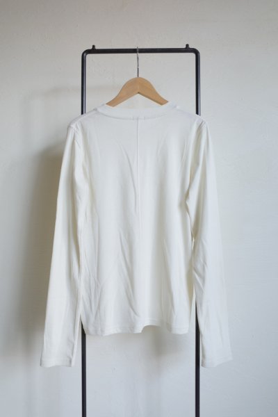 画像5: phebus       30%OFF LAYERED T-SHIRTS・CHARCOAL×IVORY S1