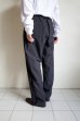 画像10: FOLL       wool paper relax pants・dark navy