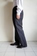 画像9: FOLL       wool paper relax pants・dark navy