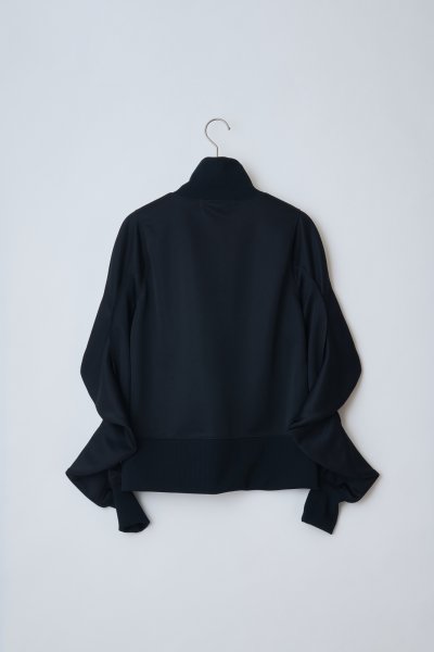 画像3: naokitomizuka       Reebok half zip deformed sweatshirts・black