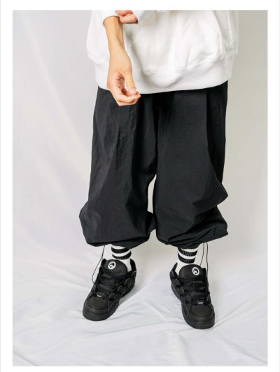 画像1: TENHALF       TRACK PANTS・BLACK