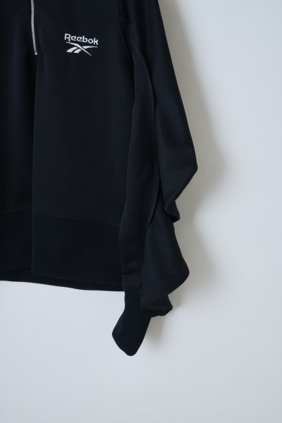 画像5: naokitomizuka       Reebok half zip deformed sweatshirts・black