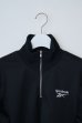 画像4: naokitomizuka       Reebok half zip deformed sweatshirts・black 