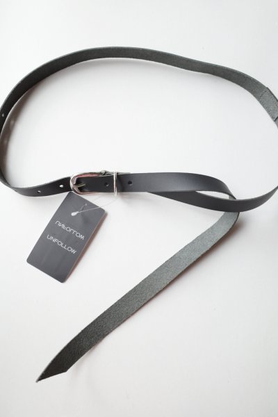 画像5: FOLL       firstclass leather basic belt・black