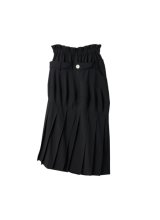 HOUGA       jimmy skirt・BLACK