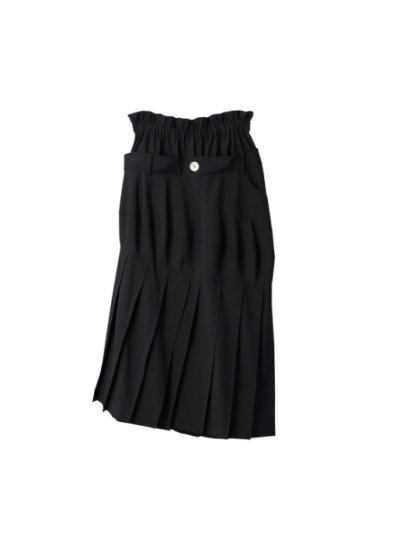 画像1: HOUGA       jimmy skirt・BLACK