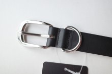 他の写真1: FOLL       firstclass leather basic belt・black