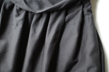 他の写真3: ANTHEM A        COTTON SILK DRAPE BUSTLE DRESS・BLACK