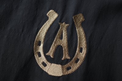 画像6: ANTHEM A        WOOL RAYON TROPICAL EMBROIDERY JACKET・BLACK