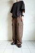 画像12: FOLL       goat suede double knee cargo pants・brown suede