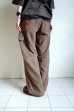 画像10: FOLL       goat suede double knee cargo pants・brown suede