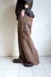 画像9: FOLL       goat suede double knee cargo pants・brown suede