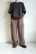 画像11: FOLL       goat suede double knee cargo pants・brown suede