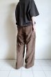 画像14: FOLL       goat suede double knee cargo pants・brown suede