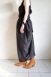 画像7: ANTHEM A        COTTON SILK DRAPE BUSTLE DRESS・BLACK