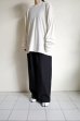 画像22: phebus       LAYERED T-SHIRTS・CHARCOAL×IVORY S5