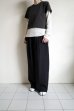 画像13: phebus       LAYERED T-SHIRTS・CHARCOAL×IVORY S1