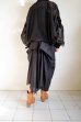 画像11: ANTHEM A        COTTON SILK DRAPE BUSTLE DRESS・BLACK