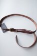 画像6: FOLL       firstclass leather basic belt・brown