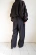 画像12: ANTHEM A        WOOL RAYON TROPICAL NO-BRAINER PANTS・BLACK