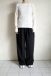 画像18: phebus       LAYERED T-SHIRTS・CHARCOAL×IVORY S1