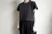 画像17: phebus       LAYERED T-SHIRTS・CHARCOAL×IVORY S1