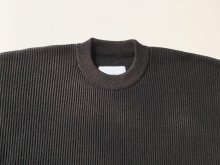 他の写真1: ssstein         DISCOLORATION RIB KNIT LS・BLACK