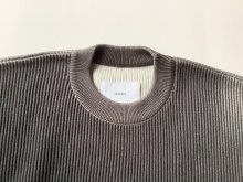 他の写真1: ssstein         DISCOLORATION RIB KNIT LS・GREY