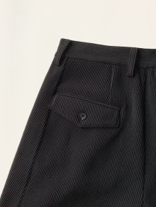 他の写真1: ssstein          GRADATION PLEATS TWIST SEAM WIDE TROUSERS・BLACK