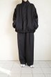 画像10: ssstein         VIS/LI TWILL SHIRRED LIGHT ZIP  JACKET ・BLACK