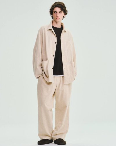 画像2: FOLL       cotton linen pyjama pants・natural