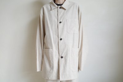 画像11: FOLL       cotton linen pyjama jacket・natural