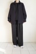 画像13: ssstein          GRADATION PLEATS TWIST SLEEVE ZIP JACKET ・BLACK