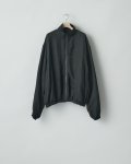 ssstein         VIS/LI TWILL SHIRRED LIGHT ZIP  JACKET ・BLACK