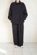 画像9: ssstein          GRADATION PLEATS TWIST SLEEVE ZIP JACKET ・BLACK