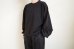 画像14: ssstein         WOOL SILK KNIT TUCKED LS・BLACK