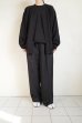 画像15: ssstein         WOOL SILK KNIT TUCKED LS・BLACK