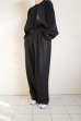 画像8: ssstein          VIS/LI TWILL WIDE EASY TROUSERS・BLACK