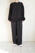 画像9: ssstein         WOOL SILK KNIT TUCKED LS・BLACK