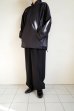 画像16: ROTOL       SHEER MESH ZIP SHIRTS・BLACK