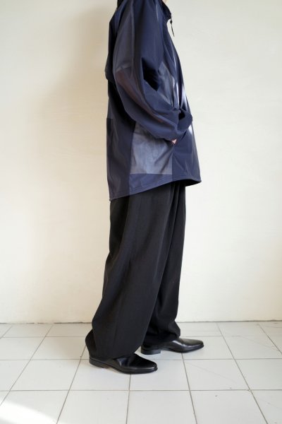 画像16: ROTOL       20%OFFSHEER MESH ZIP SHIRTS・NAVY