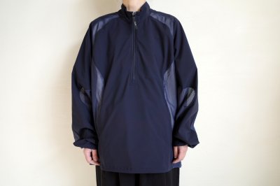画像11: ROTOL       20%OFFSHEER MESH ZIP SHIRTS・NAVY