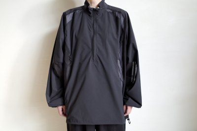 画像12: ROTOL        20%OFF SHEER MESH ZIP SHIRTS・BLACK