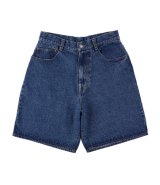 PHINGERIN       6PK DENIM SHORTS・BLUE