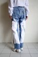 画像10: BODYSONG.      VINTAGE DENIM/T-SHIRT RECONSTRUCTION TRACK DOUBLE KNEE PANTS B