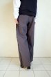 画像10: THE JEAN PIERRE       3Tuck Easy Trouser ・fade blk